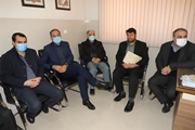 دیدار معاون توسعه و منابع وزارت بهداشت با مسوولین سلامت آباده