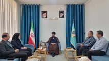 نشست صمیمانه مسئولین بهداشت و درمان شهرستان آباده با امام جمعه و نماینده مجلس خبرگان رهبری