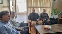 دیدار سرپرست مدیریت بیمارستان امام خمینی (ره) با رئیس پایگاه انتقال خون شهرستان آباده به مناسبت روز ملی انتقال خون