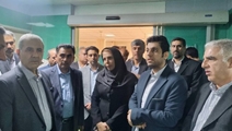 بازدید رییس دانشگاه علوم پزشکی شیراز از امکانات بیمارستان امام خمینی (ره) آباده