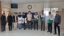  برگزاری اردوی جهادی بسیج جامعه پزشکی شهرستان آباده با همکاری خادم یاران رضوی و بیمارستان امام خمینی (ره) آباده