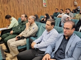 «حضور سرپرست مدیریت بیمارستان امام خمینی (ره) در مراسم تکریم و معارفه فرمانده انتظامی شهرستان آباده»