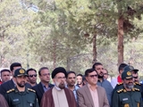 «مسئولان بهداشت و درمان شهرستان آباده مقام شامخ شهدای والامقام دفاع مقدس را گرامی داشتند »