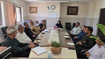 دیدار رئیس شبکه بهداشت و درمان آباده با فرمانده ناحیه مقاومت بسیج سپاه به مناسبت روز پزشک