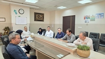 برگزاری نشست کمیته مدیریت اجرایی بیمارستان امام خمینی(ره) شهرستان آباده