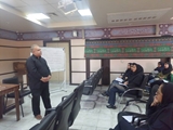 برگزاری دوره توجیهی پرسنل جدیدالاستخدام در بیمارستان حضرت امام خمینی (ره) شهرستان آباده