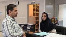 بازدید مدیر بیمارستان حضرت امام خمینی (ره) شهرستان آباده از بخش مراقبت های ویژه CCU